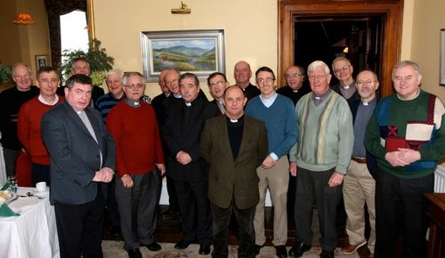 Clergy gathered for the North East and South East Glendalough annual Ecumenical Clergy Lunch in Bel Air, Ashford on Friday January 18. 