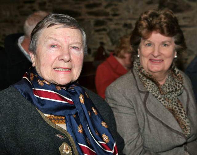 Agatha Mansfield and Monica Farrell attended the 4 Cellos Concert in Calary Church. 