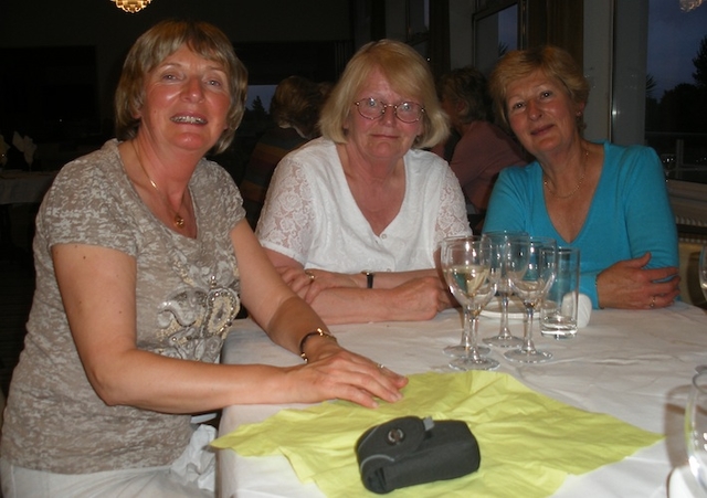 Emily Nevin, Margaret Tyrell and Barbara Love, all from the Zion Mothers' Union branch, pictured at the organisation's recent golfing competition in Rathfarnham Golf Club. The four participating teams represented Taney, Whitechurch and Zion branches of the MU. Photo: Jennifer O'Regan.