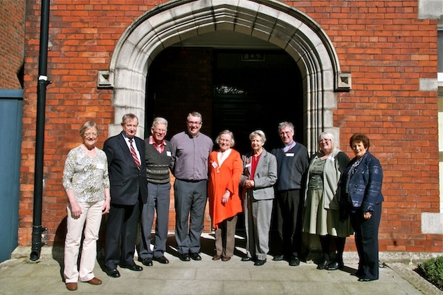 The Church's Ministry of Healing’s Committee pictured at the organisation’s 'Quiet Day' in Mageough Home, Rathmines. From left to right: Felix Blennerhassett, Bill Marsden, Ronnie Elder, the Revd Garth Bunting, Hilda Bleakley, Violet Elder, the Revd Canon Ted Ardis, Hilary Ardis and Avril Gillatt. 