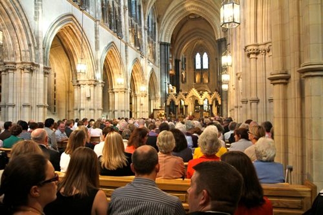 Christ Church Cathedral was full to capacity on Sunday September 23 as people gathered to witness the ordination of the Revds Trevor Holmes, Linda Frost, David Bowles, Ian Horner and Eugene Griffin as deacons.