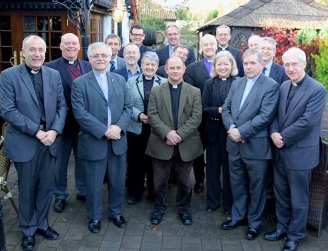 Clergy from all over the diocese of Glendalough joined Archbishop Michael Jackson and Dean Dermot Dunne in Laragh this morning (December 13) for the annual Glendalough Clergy Day which is organised by Archdeacon Ricky Rountree. 