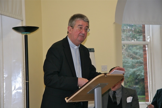 Keynote speaker, the Most Revd Dr Diarmuid Martin, Roman Catholic Archbishop of Dublin pictured at the Student Christian Movement of Ireland’s conference 'PROGRESSIVE FAITH IN A WOUNDED WORLD: Reviving the Gentle Revolution in Ireland' in the Church of Ireland Theological Institute. 