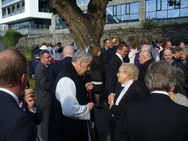 Archbishop Jackson with The Hon Mrs Justice Catherine McGuinness