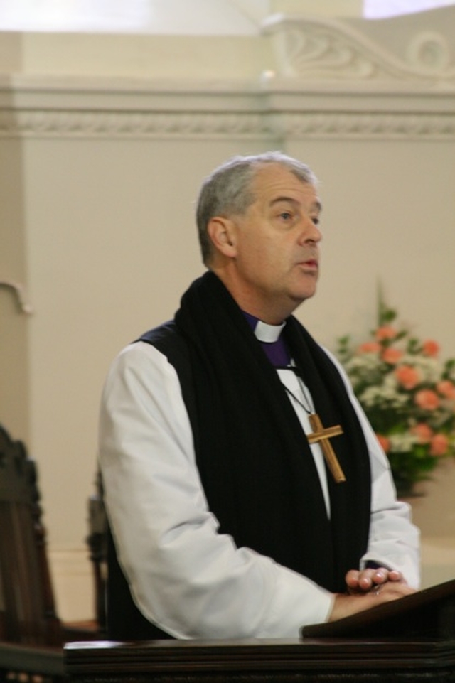 The Most Revd Dr Michael Jackson, archbishop of Dublin and bishop of Glendalough, preaching at the Law Service