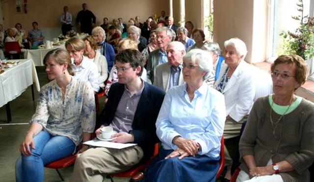 Parishioners and Friends gathered in Dun Laoghaire to say farewell to their former rector, Dean Victor Stacey. (photo: Chris Henderson)