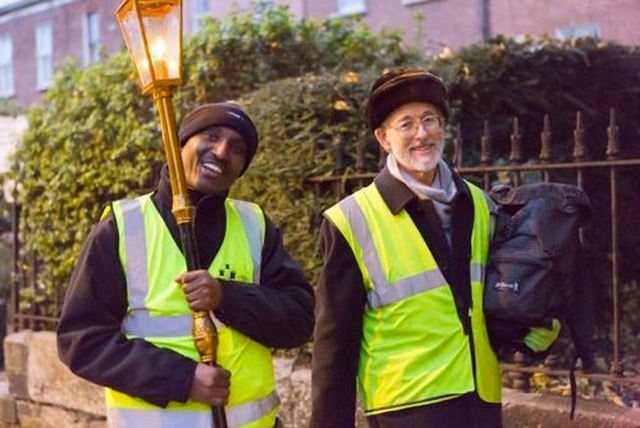 Participants in the Dublin Council of Churches annual Walk of Light which took place yesterday, Sunday November 24. Photo: Michael Debets. 