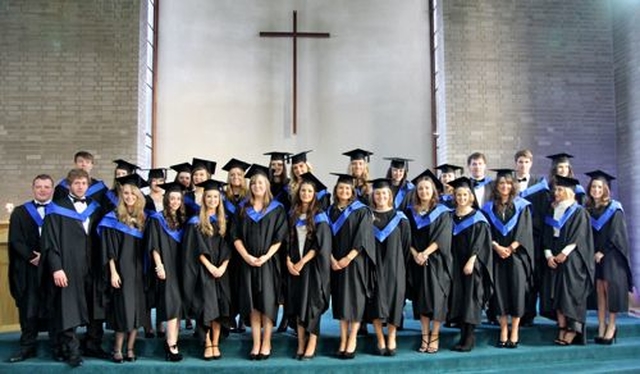 The Class of 2014 – the Church of Ireland College of Education’s B.Ed graduates. 