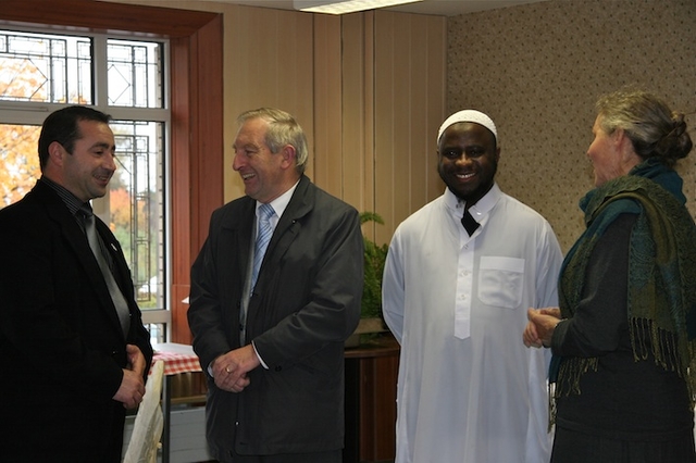 Inter-faith visit to the Islamic Cultural Centre of Ireland.