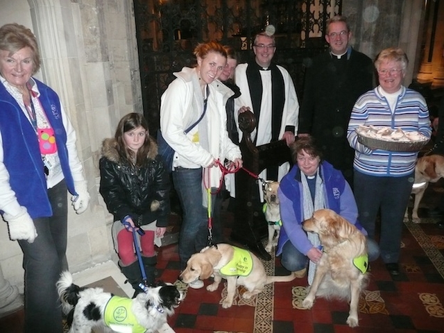 Participants pictured at the Peata Carol Service in Christ Church Cathedral.