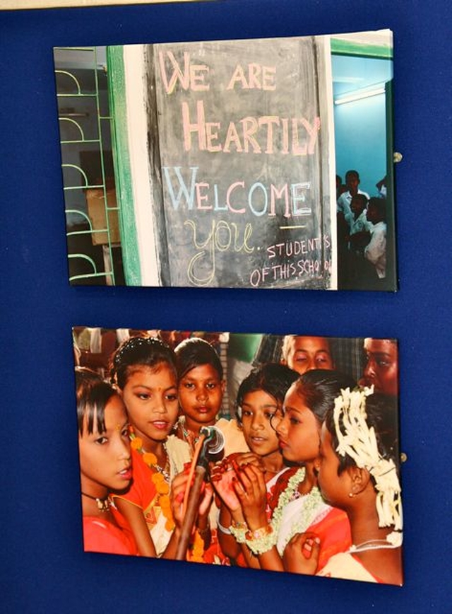 Pictures taken by Dr David Mulcahy during his visit to Calcutta with GOAL. The photographs were displayed in Blessington No 1 School to celebrate their fundraising efforts which resulted in a school in Calcutta being refurbished. 