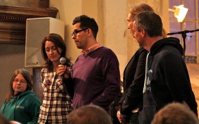 Mick, Helena, Ray, Emily and Emma share their stories of St Catherine’s (CORE) at the 20th anniversary service on Sunday September 8. 