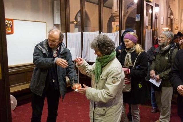 The Dublin Council of Church annual Walk of Light took place yesterday, Sunday November 24) starting at Christ Church, Leeson Park, proceeding to Mary Immaculate Refuge of Sinners, Rathmines, and finishing in St Finian’s Lutheran Church on Adelaide Road. Photo: Michael Debets.