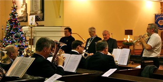Members of the Stedfast Association Brass Ensemble, led by Peter O’Callaghan, provided the music for the Stedfast Association’s New Year Bible Class which took place in St Brigid’s Church in Castleknock on Sunday January 6. 