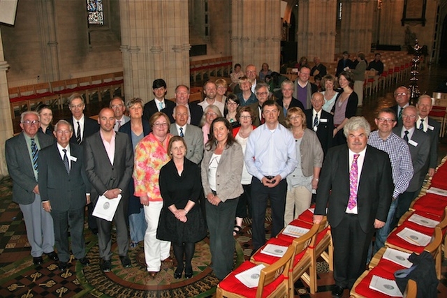 Past choristers, musicians and pupils associated with the choirs and school of Christ Church Cathedral.