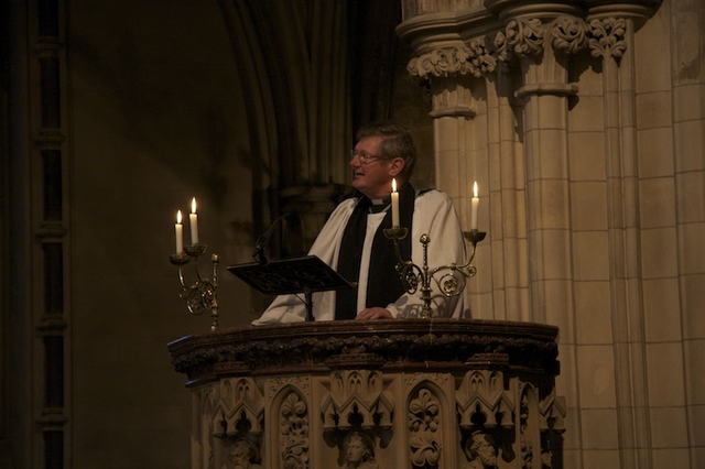 The Ven Gordon Linney gave the sermon at the Rt Revd Donald Caird celebration in Christ Church Cathedral. 