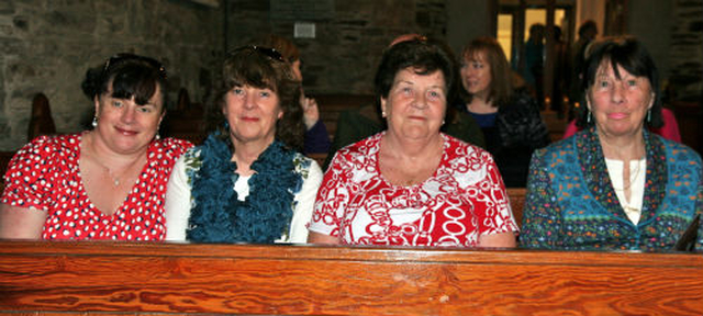 Attending the first concert of the Music in Calary Spring/Summer 2012 programme in Calary Church were Maureen Byrne, Hannah O’Byrne, Rose Duffy and Enda Fitzpatrick. 