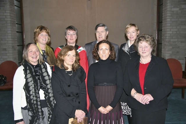 Staff pictured at the Church of Ireland College of Education Graduation.