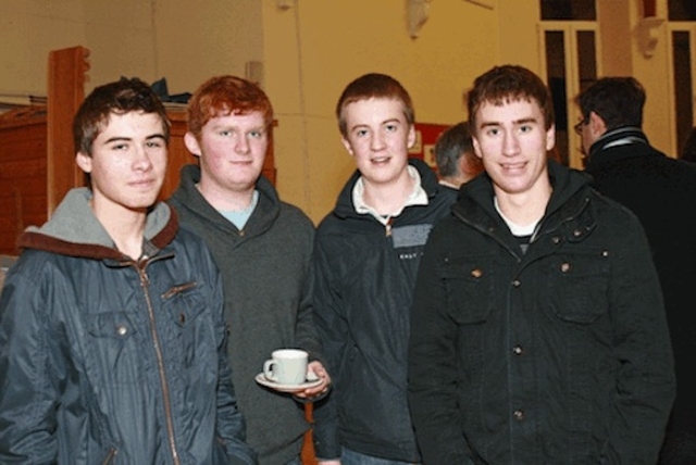 Young members of Sandford and Milltown parish pictured after the Carol Service in Sandford Church. Photo: David Wynne.