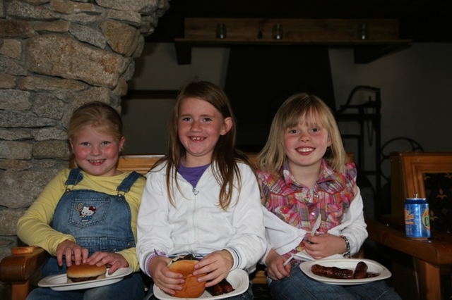 Three Amigos at the Donard and Dunlavin Parish BBQ and Ride Out.