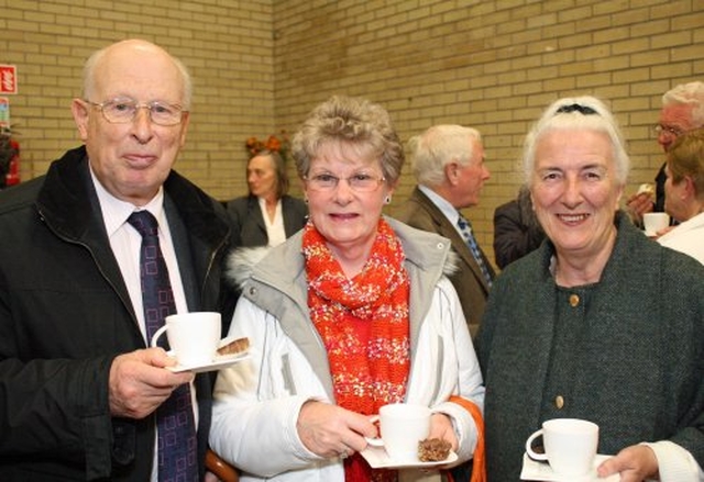 Douglas & Pat Appleyard with Pamela Galloway at Songs of Praise at St Ann’s Church, Dublin
