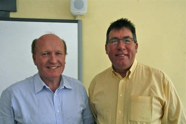 Revd Ferran Glenfield and Revd Ian Coffey pictured at the conference.
