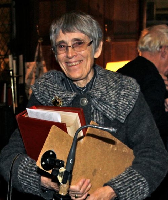 Maureen Reid following the first Foundation Day service in Christ Church Cathedral on the Feast of St Laurence O’Toole. 