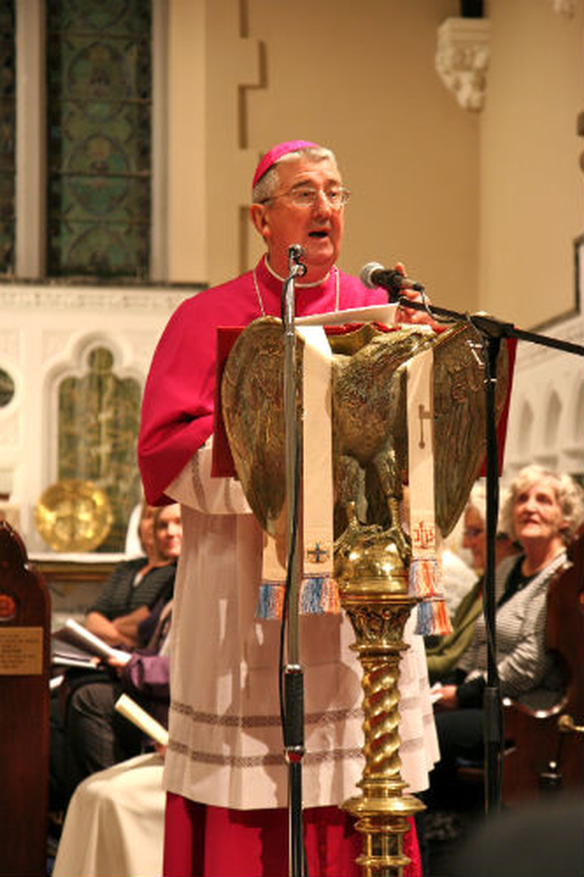 Roman Catholic Archbishop of Dublin, the Most Revd Dr Diarmuid Martin, preaches in St Patrick’s Church in Dalkey during the Week of Prayer for Christian Unity 2012.