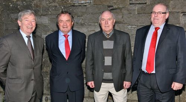 Reg Darby, Arthur Vincent, George Woods and Philip Daley following the Stedfast Association’s New Year Bible Class which took place in St Brigid’s Church, Castleknock. 