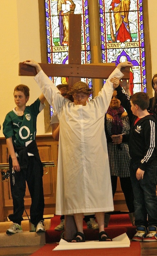 Ecumenical Way of the Cross in St Patrick's Church, Powerscourt.