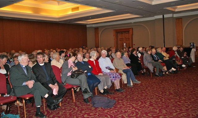 Attendees pictured at Judge Catherine McGuinenss’s ‘Law and Morality’ lecture in Stillorgan Park Hotel as part of the Booterstown and Mount Merrion Parishes Series of Ecumenical Lenten Talks.