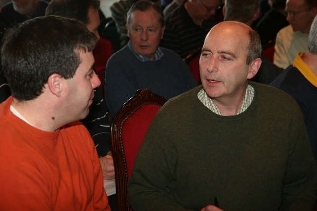 The Revd Isaac Delamere, Rector of Narraghmore and Timolin with Castledermot and Kinneagh and the Revd Robert Lawson, Curate in Celbridge, Straffan and Newcastle Lyons at the Dublin and Glendalough clergy conference in Sligo.