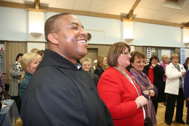 The Revd Obinna Ulogwara, Curate in Whitechurch parish at the reception following the commissioning of Joy Gordon (also of Whitechurch parish) as Diocesan Mothers' Union President.