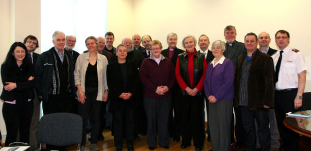 Members of the Dublin Council of Churches gathered for their annual forum day in Quaker House, Rathfarnham. The forum was chaired by Dr Andrew Pierce and was addressed by Fr Peter McVerry who spoke on the subject of his newest book “Jesus – Social Revolutionary?”. 