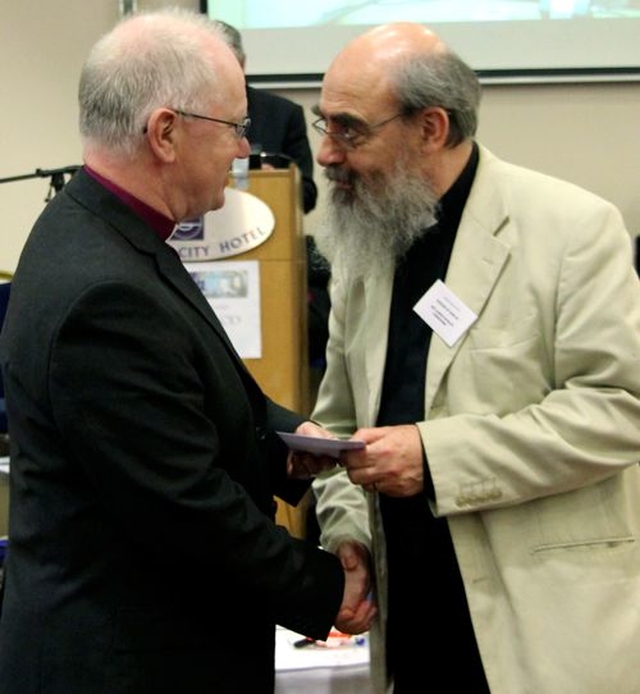 Canon Patrick Comerford was runner up in the social medial category of the Church of Ireland Communications Competition. He also received a highly commended award for his blog. He received his awards from the Archbishop of Armagh, the Most Revd Dr Richard Clarke, at General Synod in Armagh. 