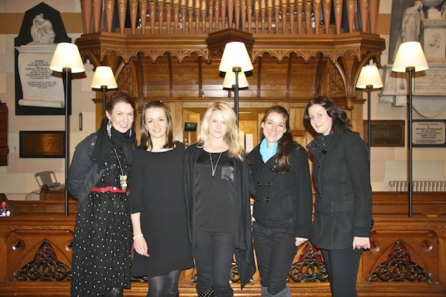 'Reflections' Choir pictured at the Sudden Adult Cardiac Death Syndrome Memorial Service in Monkstown Parish Church. The choir's second album will be launched in the old schoolhouse in Delgany on Sunday 19 December at 5pm in aid of the Irish Heart Foundation and the support group for families affected by Sudden Adult Cardiac Death. 