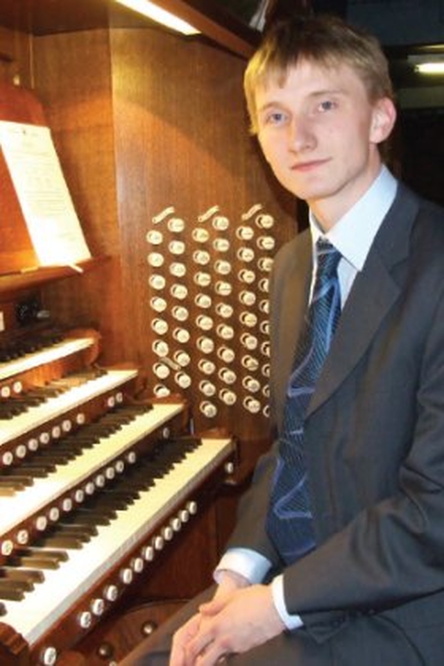 David Grealy, new assistant director of music at St Bartholomew’s Church, Clyde Road