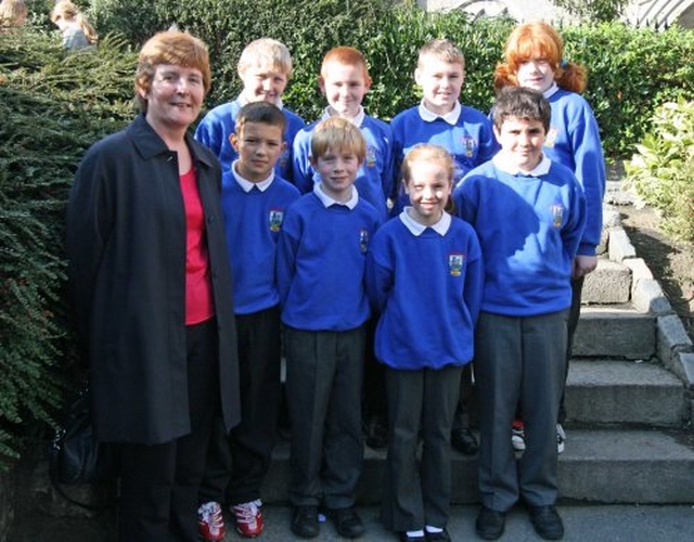 Children & Staff from The Old Borough School at the Dublin & Glendalough Diocesan Primary Schools Service