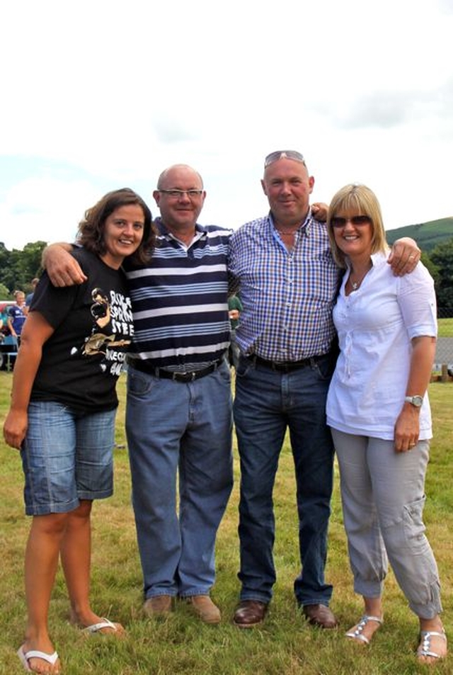 Marcella and John Eager and Robert and Thelma Goodwin at Donoughmore Fete and Sports Day. 