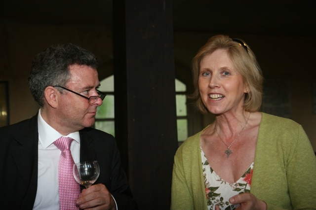 Pictured are Diocesan Secretary Scott Hayes and Valerie Twomey at the launch of the availability of over two million genealogical records online at www.irishgenealogy.ie. The records are drawn from Church of Ireland and Roman Catholic records from Kerry, Cork, Dublin and Carlow.