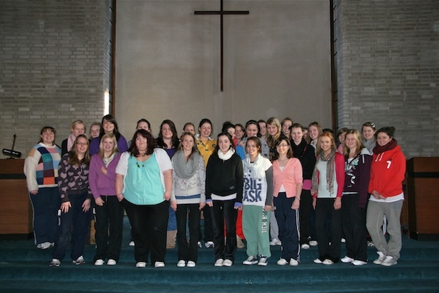 Second Year B Ed Students, Church of Ireland College of Education.