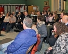 Andrew McNeile addresses the audience at the Missional Discipleship Seminar in Christ Church Cathedral on January 9. 