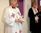 Archbishop Michael Jackson dedicates the newly renovated church hall at St Matthias’s, Killiney–Ballybrack, which was officially opened on Sunday November 25. 