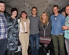 Group hug for Greg and Susie – Pictured in the Crypt of Christ Church Cathedral at the party for Greg Fromholz and Susie Keegan, former director and staff of 3Rock Youth, were Paul Keegan, Susie Keegan, Sharon Battye of Rathdown School, Steve Byford, Dee Kelly who was youth worker in Athy, Greg Fromholz who is now leading the Diocesan Ministry to Young Adults and Joseph Von Meding of Tiny Ark. 