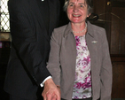 Dean of Christ Church, the Very Revd Dermot Dunne and Mothers’ Union All Ireland president, Ruth Mercer, cut the cake at the inaugural Mums in May tea party in Christ Church Cathedral. 