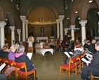 The Irish Veteran Cyclists Association Annual Ecumenical Service in the Church of St George and St Thomas, Cathal Brugha Street, Dublin.