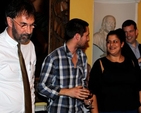 Marcus Losack with his son Aidan and daughter Gemma at the launch of his book Rediscovering Saint Patrick: A New Theory of Origins which took place in the Deanery of St Patrick’s Cathedral, Dublin, on Thursday October 24.