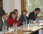 Representatives of various faiths pictured at the inaugural meeting of the Dublin Inter Religious Council at Archbishop Diarmuid Martin’s house in Drumcondra. 