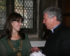 The Very Revd Patrick Towers (right) with Cllr Rebecca Moynihan at the Diocesan Discovery 5th Anniversary Thanksgiving Service in Christ Church Cathedral. Cllr Moynihan was representing the Lord Mayor of Dublin at the Service. The Very Revd Patrick Towers gave the address at the service.