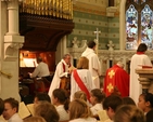 The litany at the ordination of the Revd Suzanne Harris to the Priesthood in St Philips and St James Church, Booterstown.